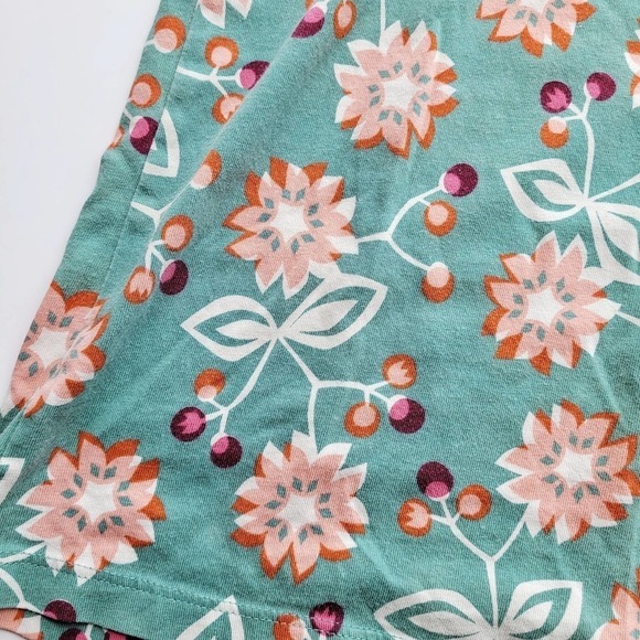 Tea Collection 5 Floral Cotton Dress Mulberry Fall - Picture 3 of 4